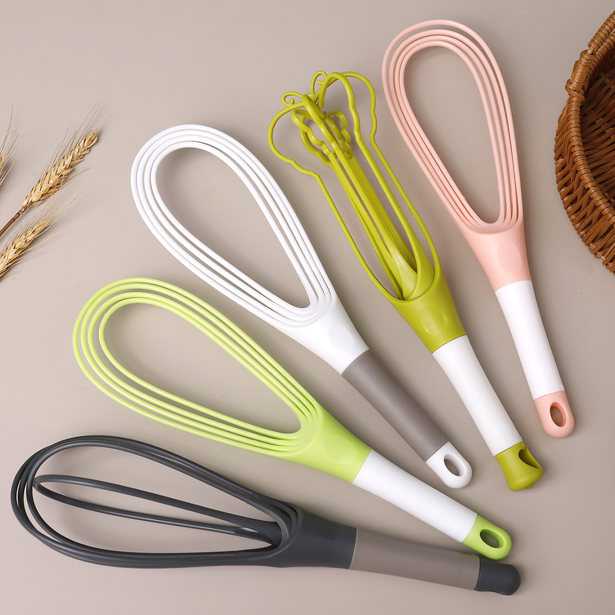 1pcs Egg Beater Rotated Egg Mi - Immersion Hand Blender Set recension och pris