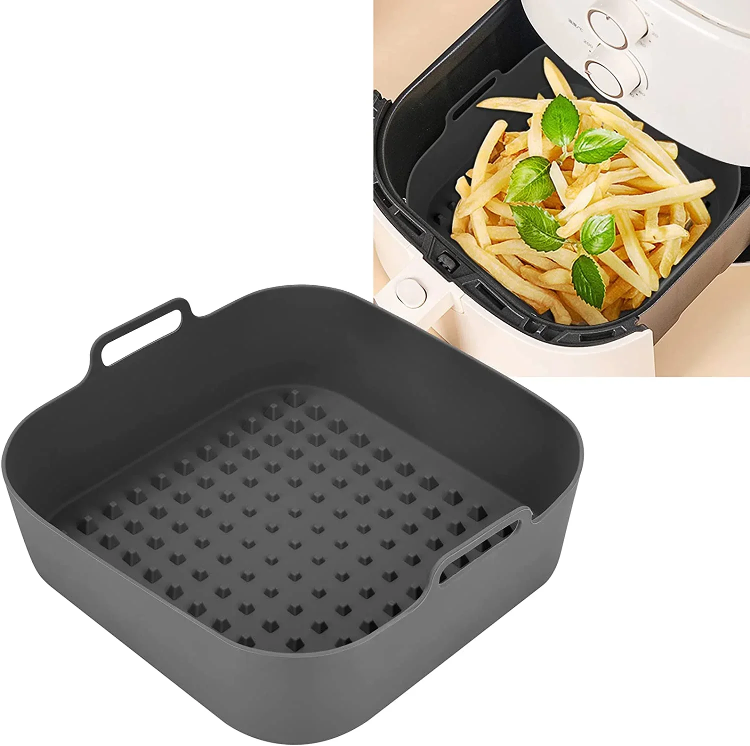 Air Fryer Silicone Pot Thick R - Air Fryer Silicone Pot Liner recension och pris