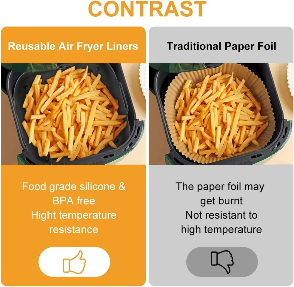 Air Fryer Silicone Pot Thick R - Air Fryer Silicone Pot Liner recension och pris