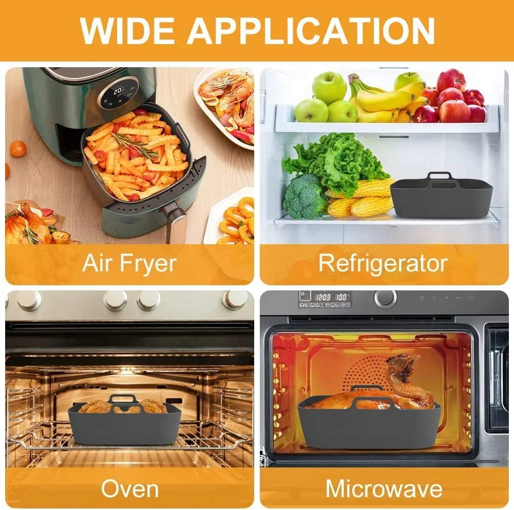Air Fryer Silicone Pot Thick R - Air Fryer Silicone Pot Liner recension och pris