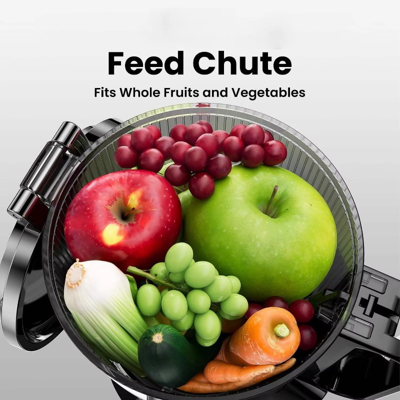 500Ml large feed chute cold pr - Electric Slow Juicer Cold Press recension och pris