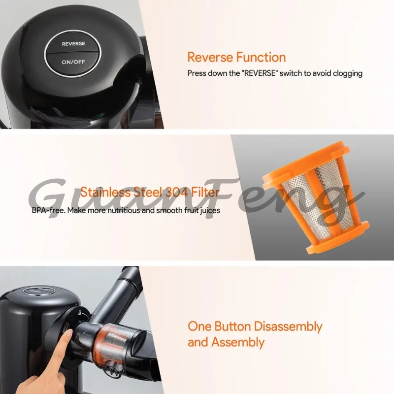 Cold Press Slow Juicer Electri - Electric Slow Juicer Cold Press recension och pris