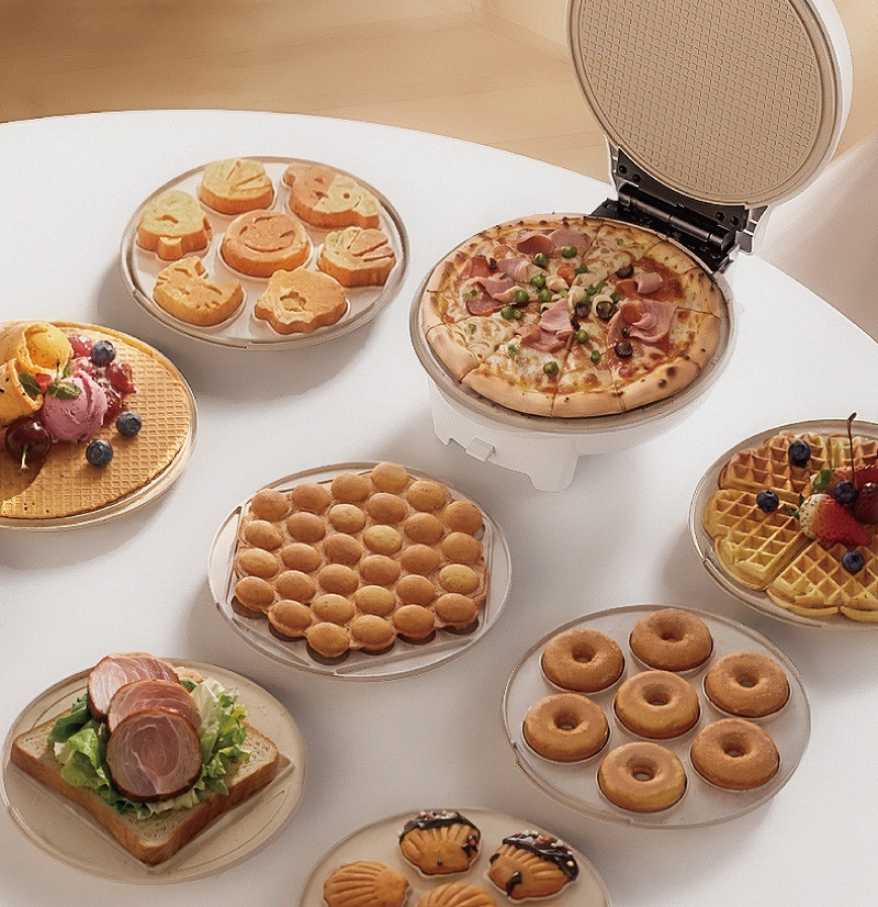750W Mini Sandwich Maker Elect - Mini Waffle Maker Machine recension och pris