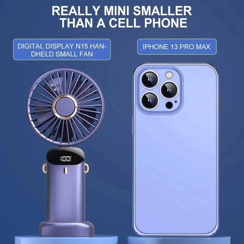 Mini Handheld Fan Foldable Nec - Small Appliances recension och pris
