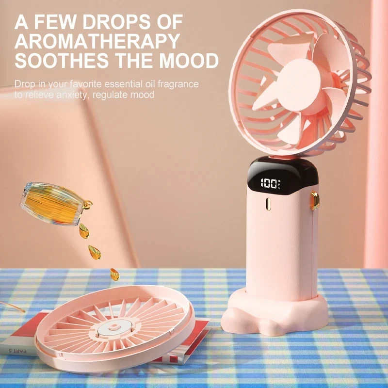 Mini Handheld Fan Foldable Nec - Small Appliances recension och pris