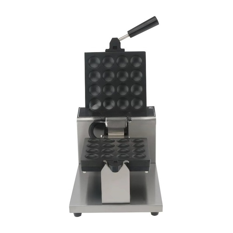 Nonstick Poffertjes Machine 16 - Mini Waffle Maker Machine recension och pris