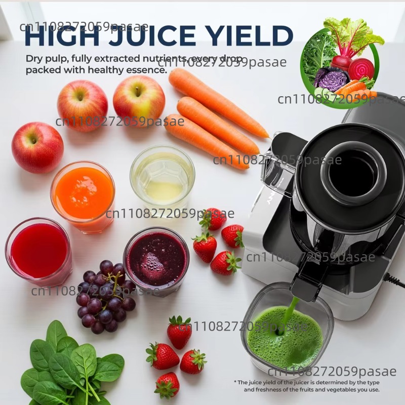 Maximum power 680W wide-mouthe - Electric Slow Juicer Cold Press recension och pris