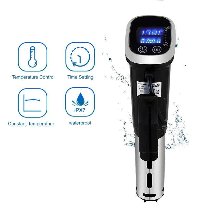 IPX7 Waterproof Sous Vide Prec - Digital Sous Vide Precision Cooker recension och pris