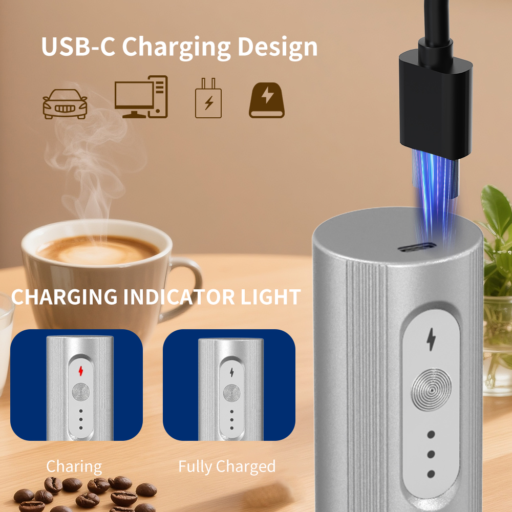 Cliton Electroplated Silver US - Portable Blender Usb Rechargeable recension och pris
