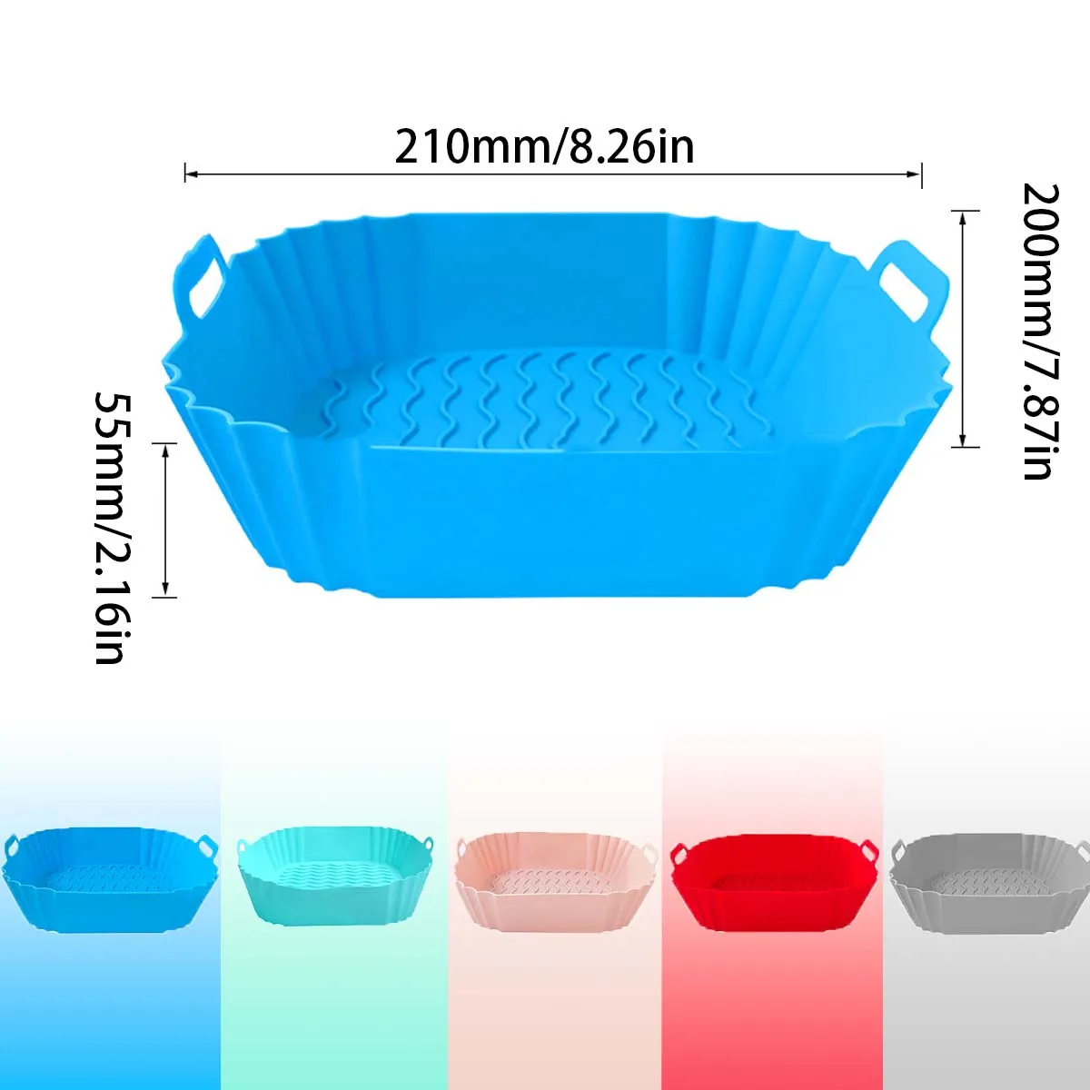 Air Fryer Silicone Liners Pot, - Air Fryer Silicone Pot Liner recension och pris