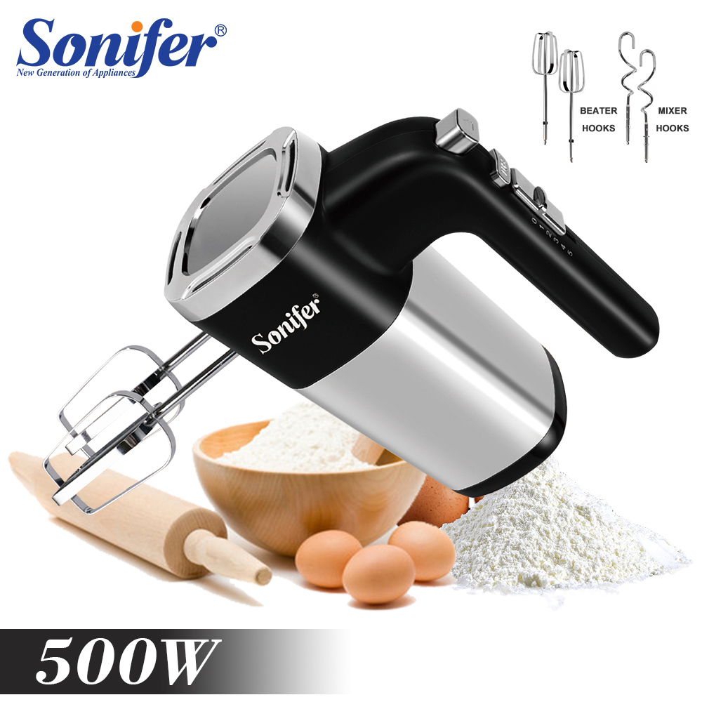 Food Mixer 500W Electric Whisk - Immersion Hand Blender Set recension och pris