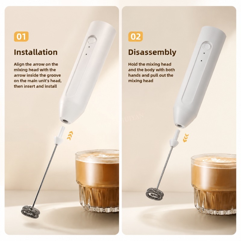 MINI Milk Frother USB Recharge - Portable Blender Usb Rechargeable recension och pris