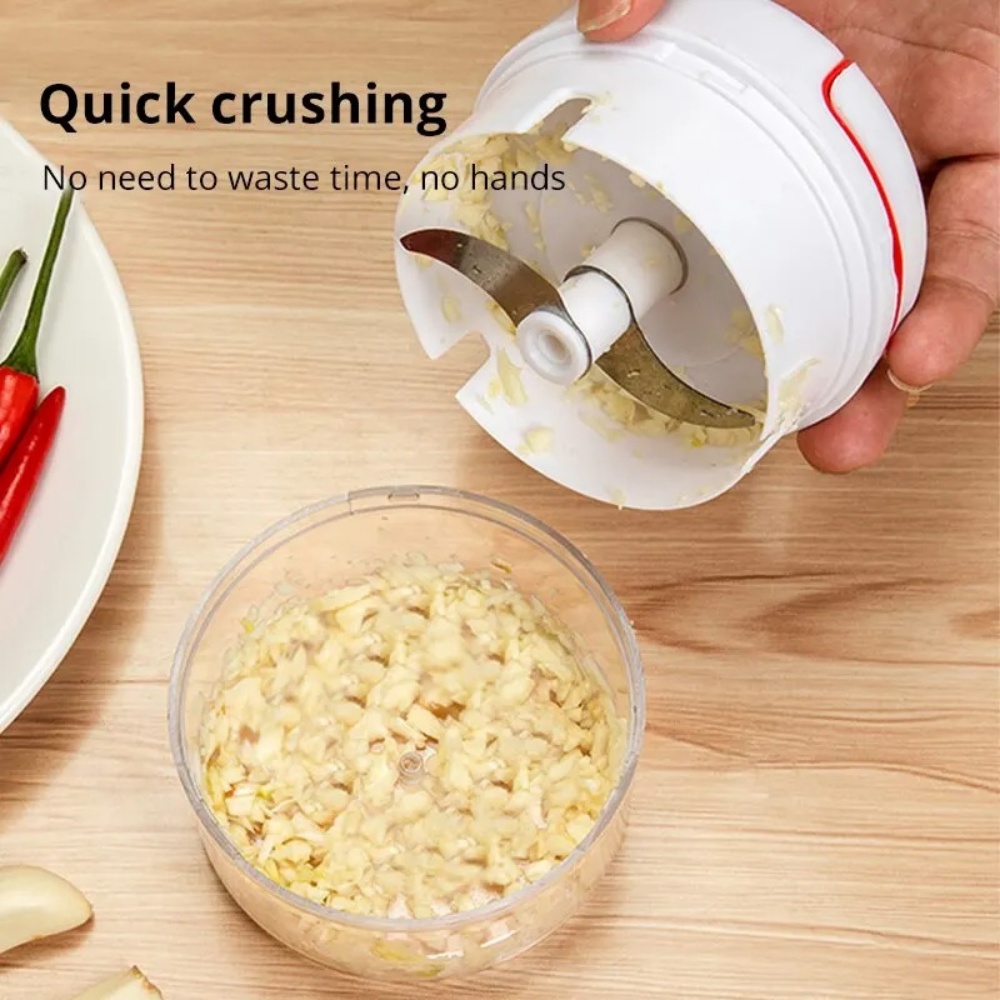 Manual Garlic Masher Hand Pull - Immersion Hand Blender Set recension och pris