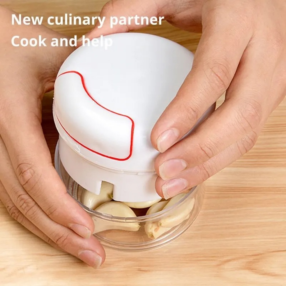 Manual Garlic Masher Hand Pull - Immersion Hand Blender Set recension och pris