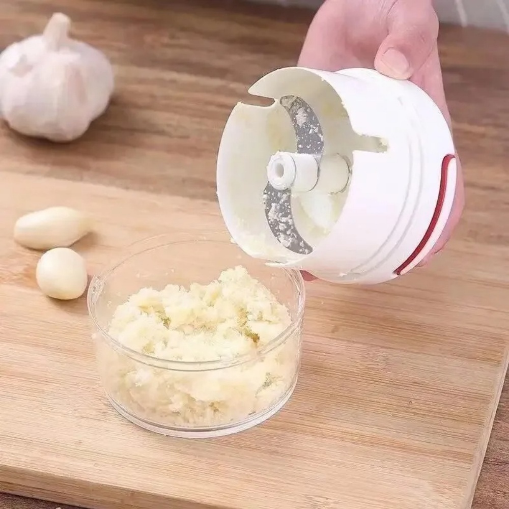 Manual Garlic Masher Hand Pull - Immersion Hand Blender Set recension och pris