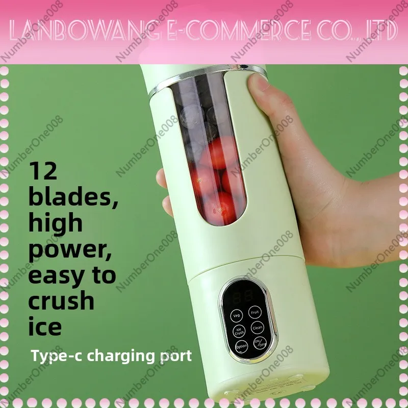 Portable Juicer Cups USB Recha - Portable Blender Usb Rechargeable recension och pris